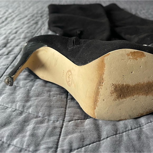 Over the knee Michael Kors suede heels - Picture 3 of 6